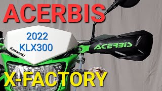 Installing Acerbis XFactory handguards on my 2022 KLX300 [upl. by Herv313]