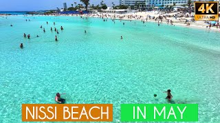 NISSI Beach In May  Should I go Ayia Napa Cyprus [upl. by Roze]