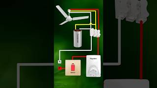 Ceiling Fan Connection  Ceiling Fan Regulator Connection  Ceiling Fan Wiring Diagram ceilingfan [upl. by Akinoj551]