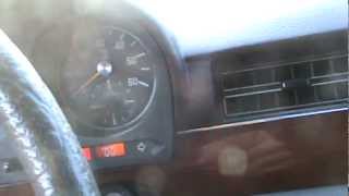 1980 Mercedes 300SD cold start [upl. by Trepur749]