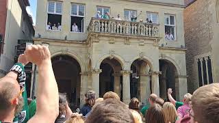 Meisterfeier am Prinzipalmarkt SC Preußen Münster 06 [upl. by Suivatnod]