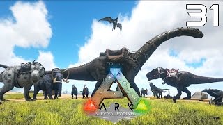 ARK Survival Evolved 31 Brontosaurus  PółIdealny sposób oswajania [upl. by Annerb202]