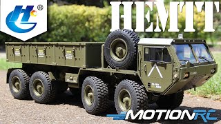 Heng Guan US Military HEMTT Tactical Truck Overview  Motion RC [upl. by Adlev]