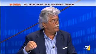 Razzi Guadagno troppo Te lo dico da amico mi stanco più da Senatore che da operaio [upl. by Swithbart]