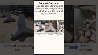 Tetrapod Concrete Subscribe for New Civil engineering Content civilengineering [upl. by Otes911]