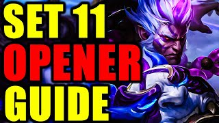 How to Win the Early Game in Set 11 Challenger Opener Guide [upl. by Hilly744]