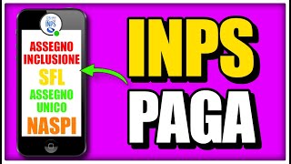 PAGAMENTI INPS AGOSTO 2024 le date di ADI SFl Assegno Unico Figli NASpI e DisColl [upl. by Branden]