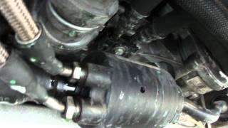 BMW 745i 2003 coolant leak [upl. by Asirahc]