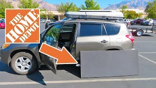 20 Home Depot Camp Mattress amp DIY Fitted Sheet Cheap Camping Mattress [upl. by Ambrosine213]