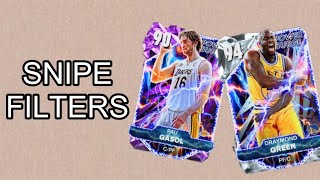 BEST Snipe Filters For You To Use In 2k25 MyTeam [upl. by Leonardi722]