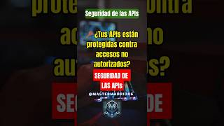 ¡Protege tus APIs de accesos no autorizados 🔑 Utiliza OAuth 20 💻 ciberseguridad [upl. by Ehtnax]