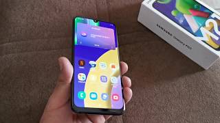 Samsung Galaxy M21 unboxing first impressions the 6000mAh battery phone [upl. by Yssirk]