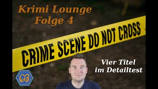 Krimi Lounge  Krimi und Exitspiel im Vergleich kurz besprochen  spoilerfrei  Folge 4 [upl. by Narak898]