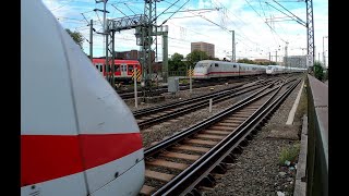 ICE Zugstörung Bahnhof Köln  stop ICE Züge Rheinbrücke Bahnhof Köln aktueller FAHRPLAN 2023 NEU [upl. by Nam963]