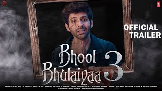 Bhool Bhulaiyaa 3  Official Concept Trailer  Kartik Aryan  Akshay kumar  Janhvi  Bhushan Kumar [upl. by Auqinu]