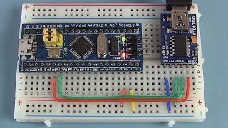 Getting started with the STM32 microcontroller  STM32F103C8T6 via Arduino [upl. by Asilad]