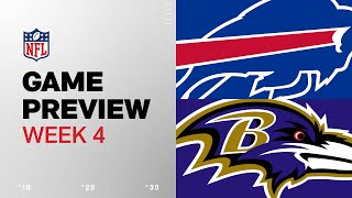 Buffalo Bills vs Baltimore Ravens  2024 Week 4 Game Preview [upl. by Liborio]