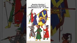 Muscovite Streltsy Russian Musketeers  Russische Musketiere Moskowiter Strelitzen 1617 century [upl. by Aniakudo]