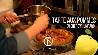 Bande annonce  La recette de la tarte aux pommes par le Chef Cyril Nitard [upl. by Fineman942]