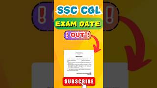 SSC Official Notice Out  SSC CGL Tier 2 Exam date Out ssc ssccgl cgl2025 GaganPratapMaths [upl. by Mcgrody]