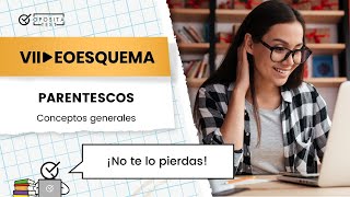 📝​ Estudia en 3 minutos los parentescos la consanguinidad la afinidad y los grados [upl. by Valeta]