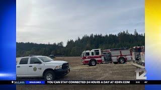 Crews stop fire in Applegate Valley at over an acre [upl. by Newfeld]