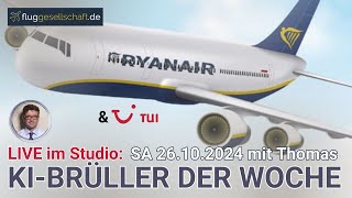 🎙️Aviation Studio LIVE 🇩🇪 Samstag Abend 26102024 mit Thomas [upl. by Ettelloc]