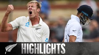 Jamieson Strikes Early On Debut  FULL HIGHLIGHTS  BLACKCAPS v India  1st Test  Day 1 2020 [upl. by Eleazar766]