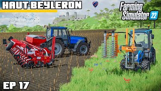 TRIMMING THE VINES AND CORN IS GOING IN  Farming Simulator 22  HautBeyleron  Episode 17 [upl. by Jade459]