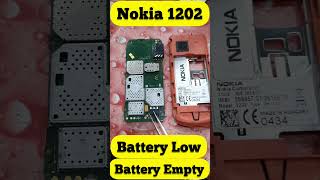 Nokia 1202  1203  X101  1280  1112 Battery Empty Problem Solution Battery Low Problem Solution [upl. by Elam]