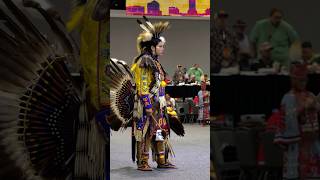 Teen Boys Traditional  Hunting Moon Pow Wow halonamediaus nativeamerican indigenous powwow [upl. by Sheffy630]