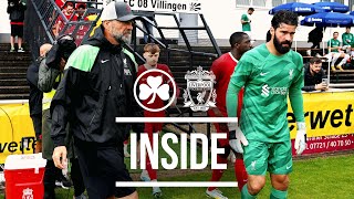 INSIDE Greuther Furth 44 Liverpool  BEST view as LFC finish preseason camp in Germany [upl. by Toille]