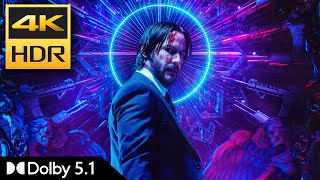 4K HDR  Trailer  John Wick 4  Dolby 51 [upl. by Jenilee]