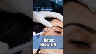 BOTOX Eyebrow Lift botox hyderabadsindh dermatologist botoxfillers [upl. by Viva625]