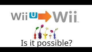 Transferring Wii U save files to a Wii  is it possible [upl. by Eleets]