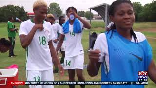 AWCON 2022 Qualifiers Underdog tag against Nigeria eases pressure on us  Twum AM Sports 18521 [upl. by Nnagem]