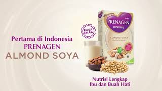 BARU PRENAGEN Almond Soya Susu Almond PERTAMA di Indonesia [upl. by Connelly]