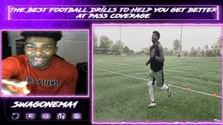 Top 5 Pass Coverage Football Drills to Help Improve Zone Coverage [upl. by Konstantin]