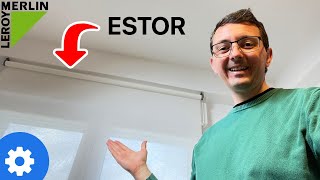 Aprende como INSTALAR un ESTOR Enrollable Transparente de Leroy Merlín [upl. by Eliza]