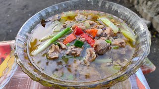 Halanghalang na ManokFresh Spicy Chicken soup good for business Visayan Cooking [upl. by Sajovich]