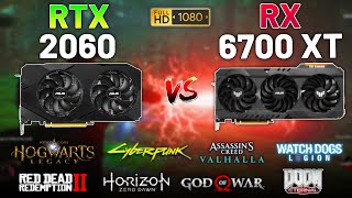 RTX 2060 vs RX 6700 XT in 2023 Test in 7 Games 1080p [upl. by Merow223]