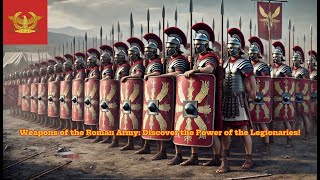 Weapons of the Roman Army Discover the Power of the LegionariesAncientHistory LegionariesGladius [upl. by Sacttler]