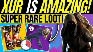 XUR Has RARE Meta EXOTIC LOOT New GOD ROLL Armor Farm Location amp Trials Inventory March 1 Destiny 2 [upl. by Narok]