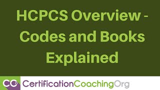 HCPCS Overview Codes and Books Explained [upl. by Estis]