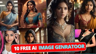 Top 10 Free Ai Image Generator Websites  Ai Real image generator [upl. by Eiramac]