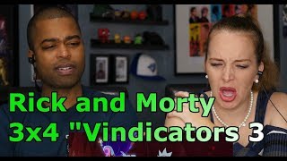 Rick and Morty  3x4 quotVindicators 3 The Return of Worldenderquot Reaction 🔥 [upl. by Yllor799]