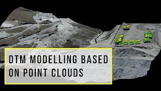 Digital Terrain Model DTM creation [upl. by Dyl]