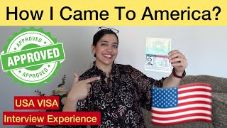 How I Came To America 🇺🇸  My USA Visa Interview Experience  Questions Asked  Immigrant Visa🇺🇸 [upl. by Terra]