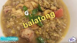 Ginisang Balatong na may Chicharon [upl. by Yclehc88]