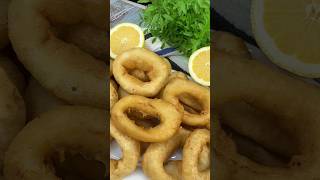 Calamares Rebozados 😋 Fácil y Rápido 😋👍 shorts foryou [upl. by Calbert117]